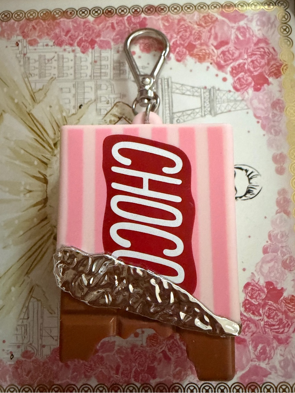 B&BW chocolate bar pocketbac holder VALENTINES EDITION